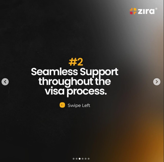 Seamleass Support throughout the visa process