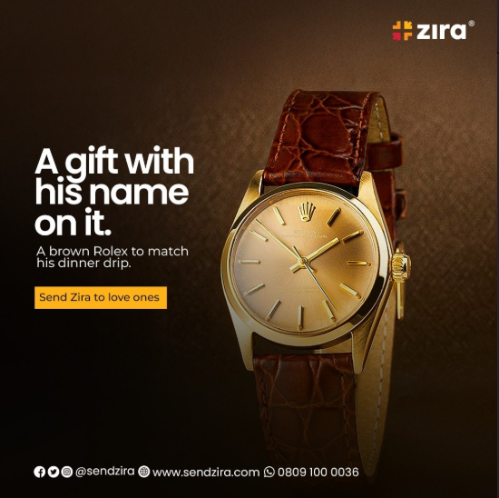 A gift with his name on it