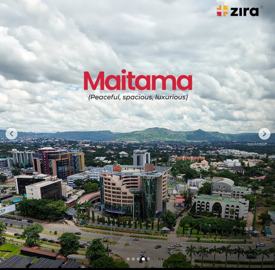 Maitama: Peaceful, Luxurious.